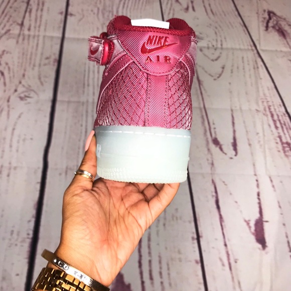 ❌SOLD! ❌Nike Air Force 1 Mid ‘07 LV8 “Red Velvet” - Picture 3 of 6